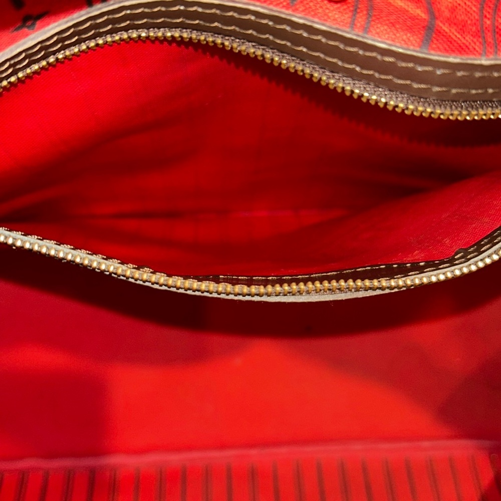 Louis Vuitton Neverful MM N51106 tote Bag GI0142 Ebenu+ COA - Picture 13 of 17